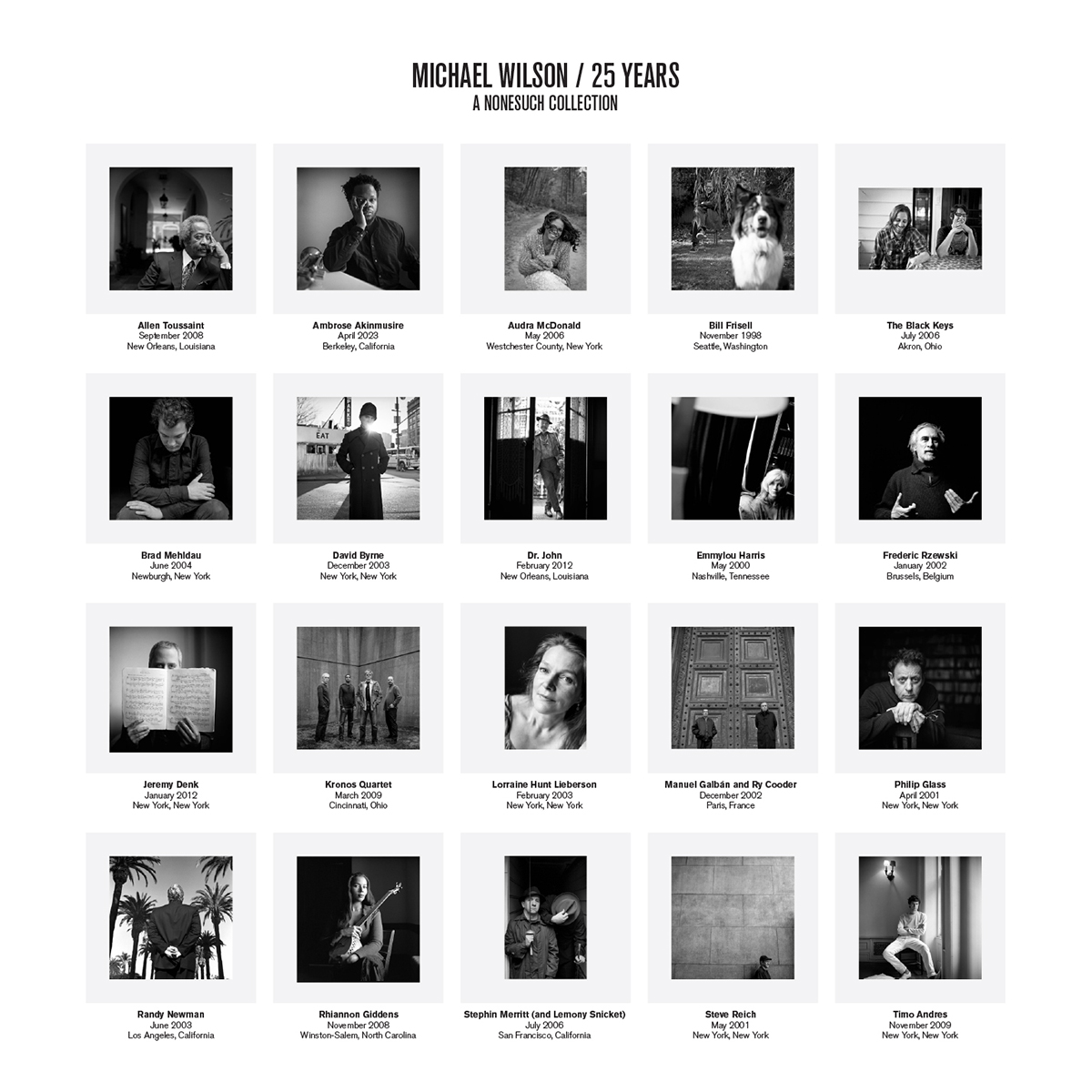 Michael Wilson / 25 Years: A Nonesuch Collection images